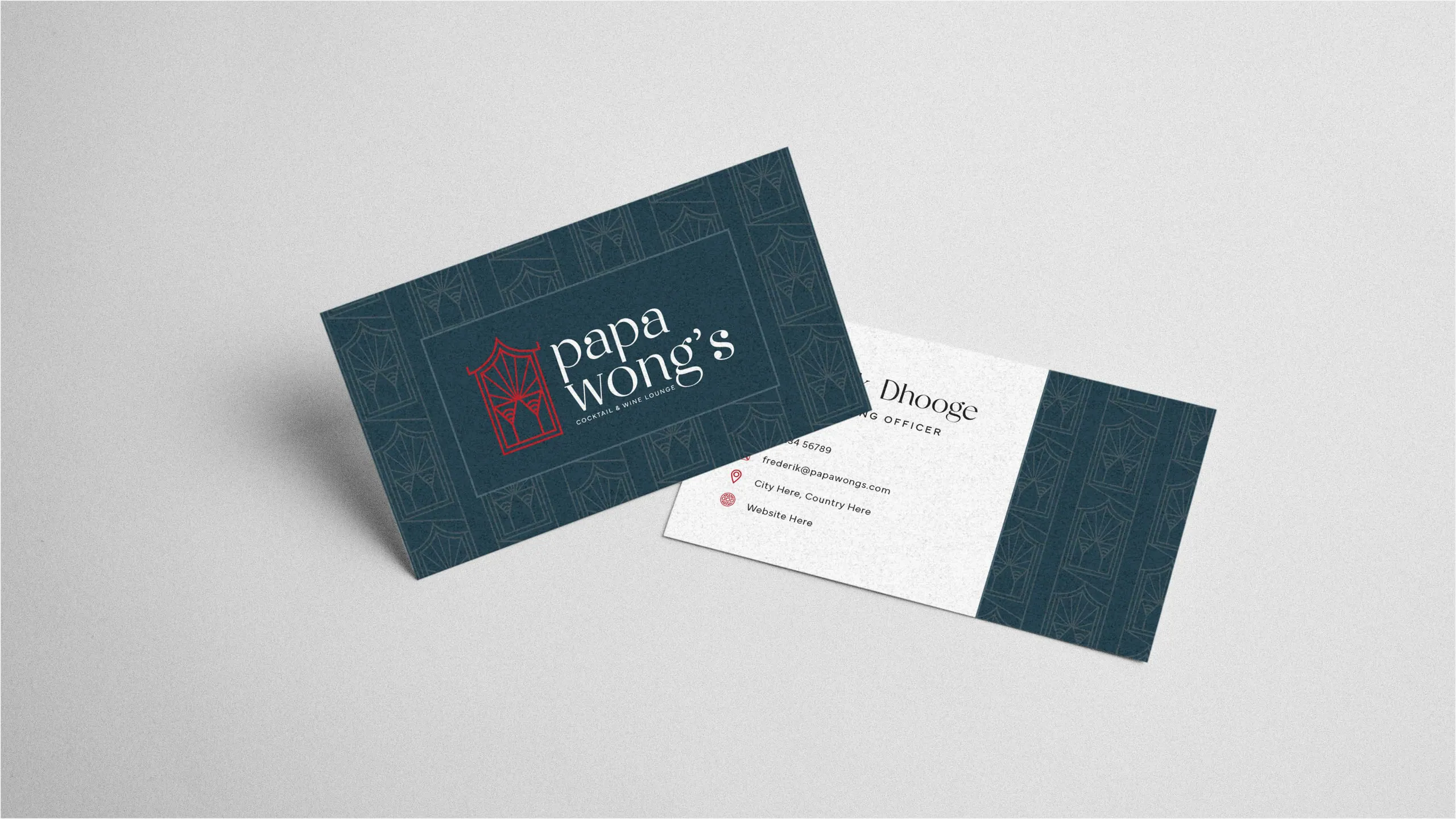 Papa Wong's brand identity 5